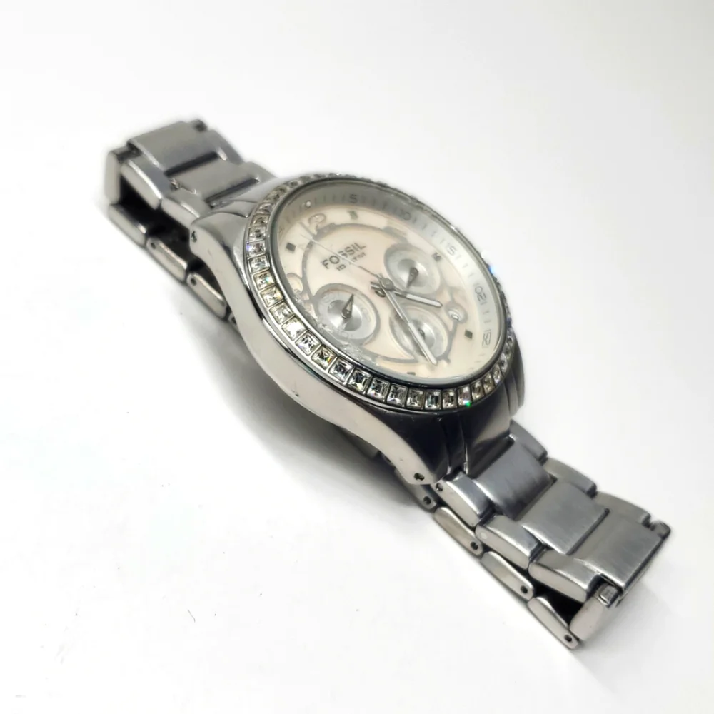 Fossil Watch CH2542 Silver Steel Wristband Multifunction Mop 10 ATM